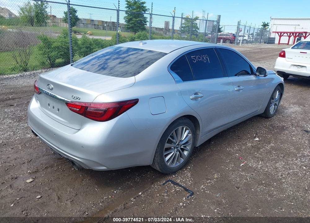 2018 INFINITI Q50 3.0T LUXE VIN: JN1EV7AR7JM436208