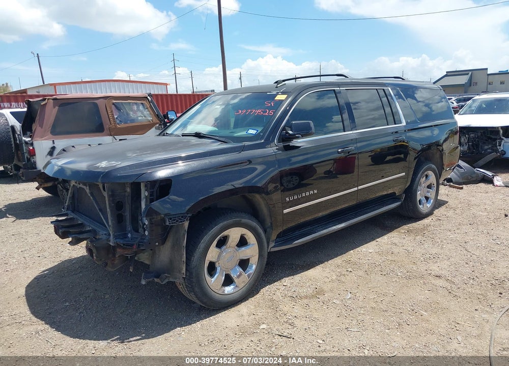 2015 CHEVROLET SUBURBAN 1500 LT VIN: 1GNSCJKC5FR161467