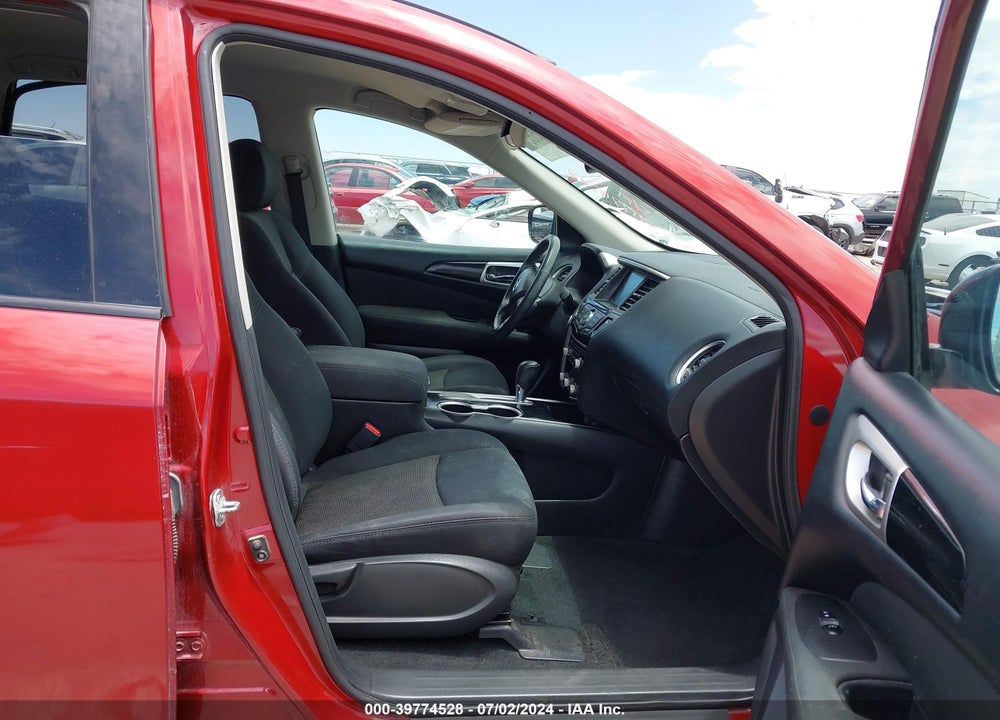 2017 NISSAN PATHFINDER SV VIN: 5N1DR2MN1HC625179