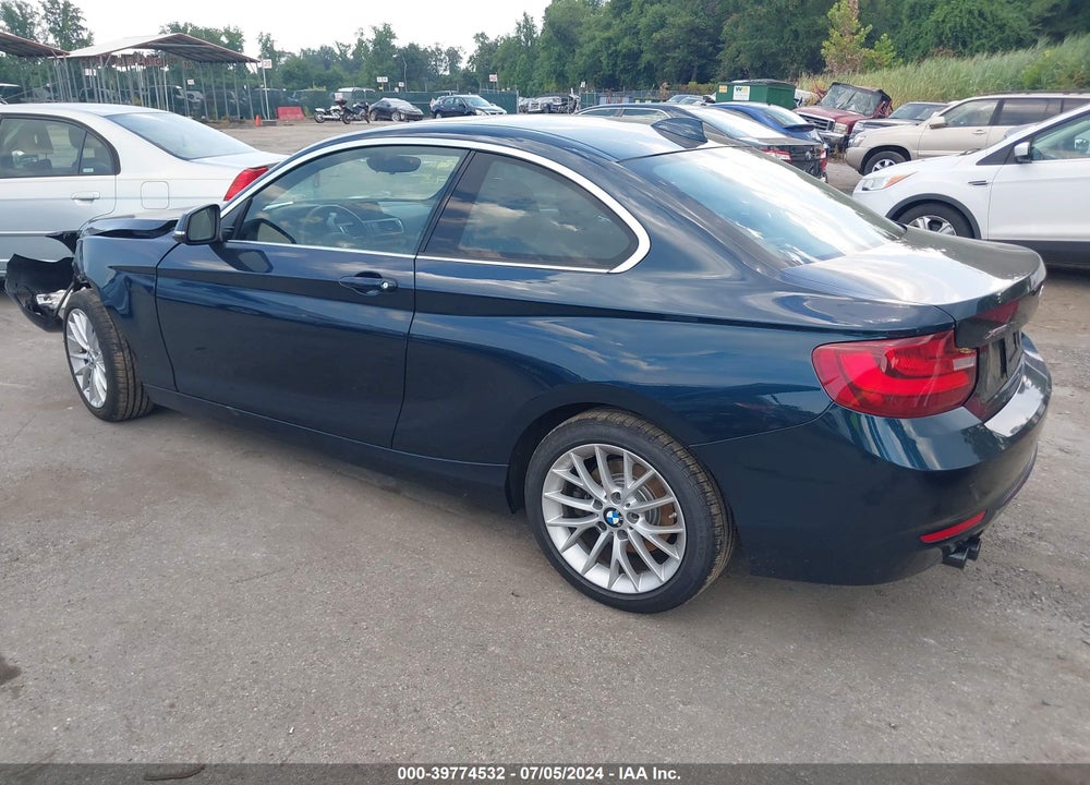 2016 BMW 228I XDRIVE VIN: WBA1G9C53GV726537