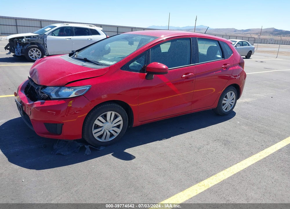 2015 HONDA FIT LX VIN: 3HGGK5H52FM760234