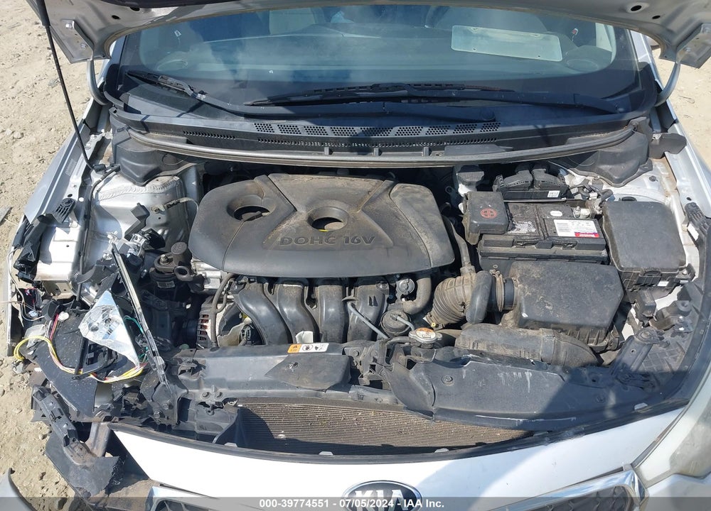 2015 KIA FORTE LX VIN: KNAFK4A61F5376181