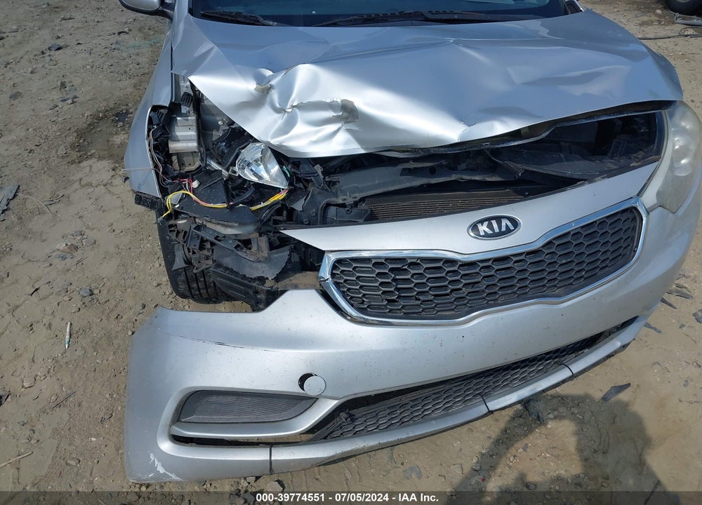2015 KIA FORTE LX VIN: KNAFK4A61F5376181