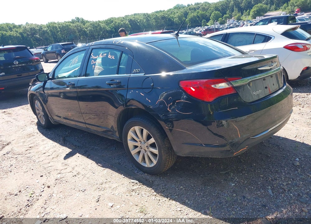2013 CHRYSLER 200 TOURING VIN: 1C3CCBBB1DN505508