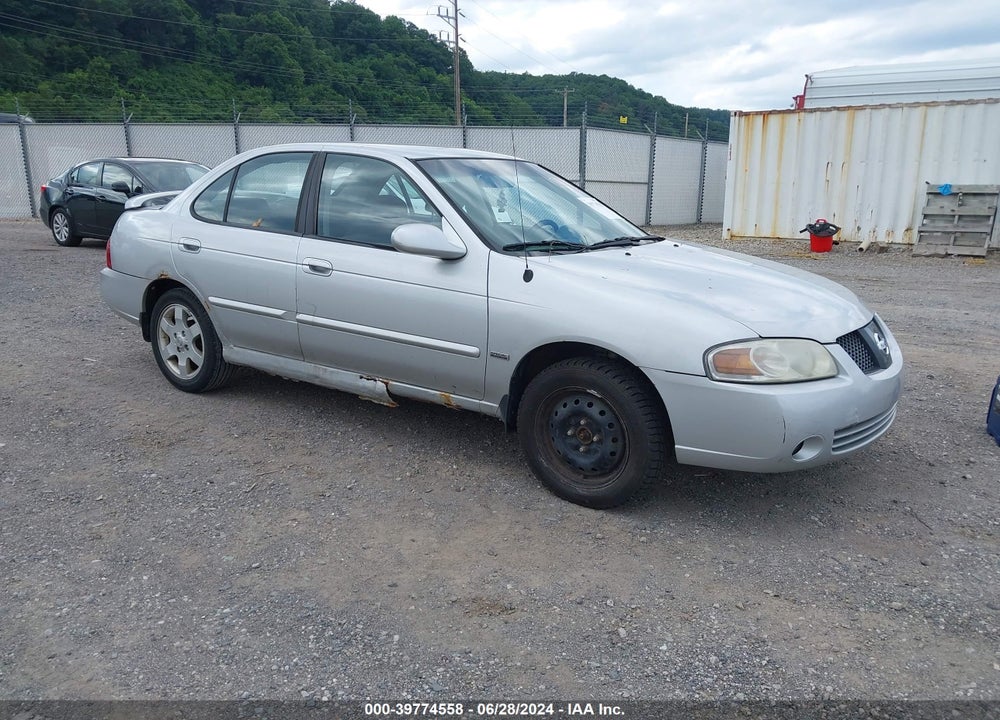 2006 NISSAN SENTRA 1.8S VIN: 3N1CB51D86L555217