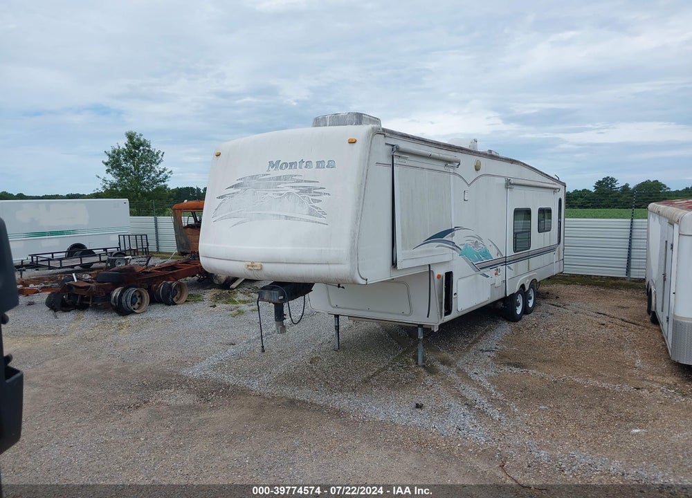 2002 KEYSTONE COACH KEYSTONE VIN: 4YDF3252X24058469