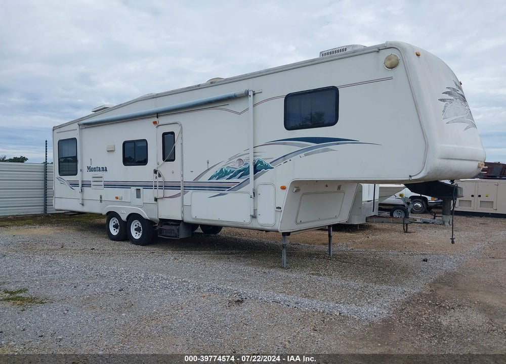 2002 KEYSTONE COACH KEYSTONE VIN: 4YDF3252X24058469