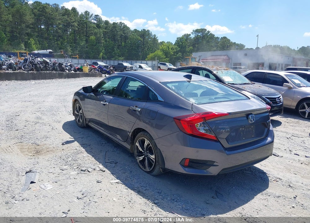 2017 HONDA CIVIC TOURING VIN: 19XFC1F97HE016549