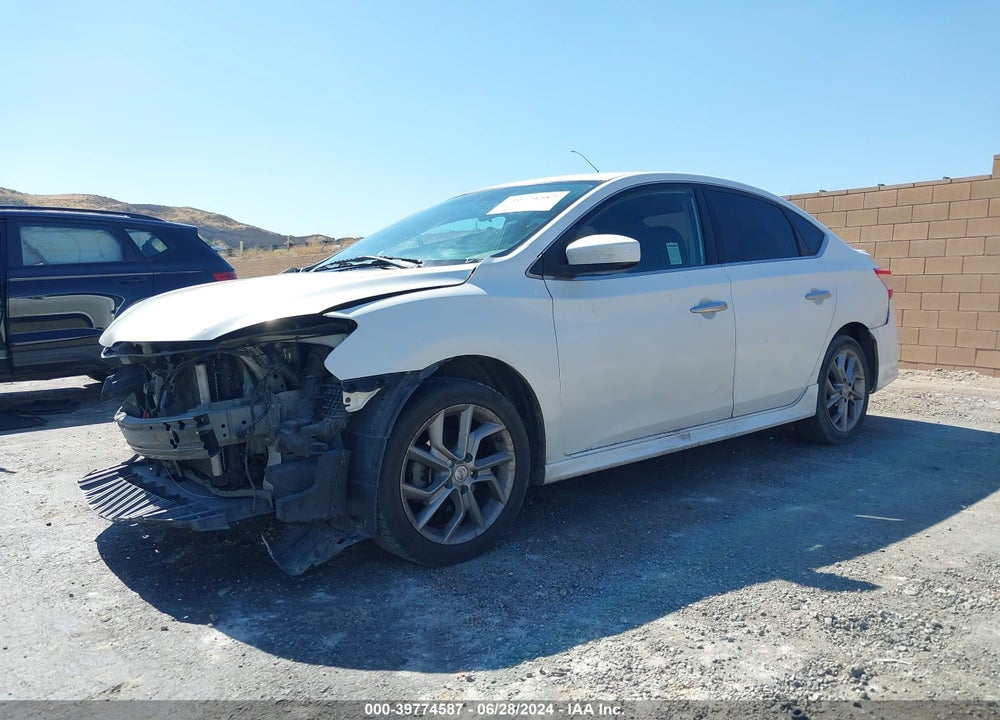 2013 NISSAN SENTRA SR VIN: 3N1AB7AP3DL705874