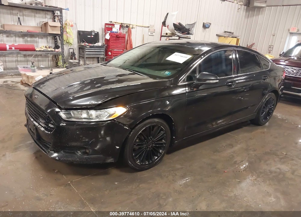 2014 FORD FUSION SE VIN: 3FA6P0H98ER323721