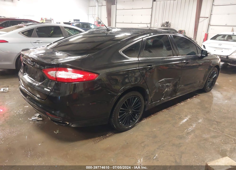 2014 FORD FUSION SE VIN: 3FA6P0H98ER323721