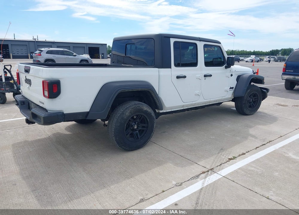 2020 JEEP GLADIATOR SPORT S 4X4 VIN: 1C6JJTAG8LL175671