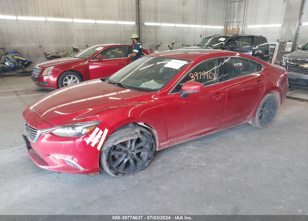 2016 MAZDA 6 I GRAND TOURING VIN: JM1GJ1W56G1403439