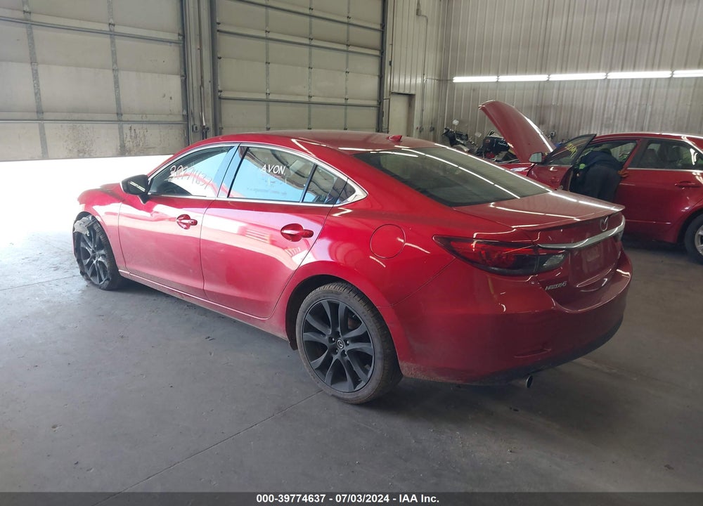 2016 MAZDA 6 I GRAND TOURING VIN: JM1GJ1W56G1403439