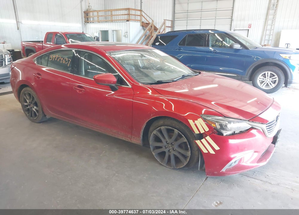 2016 MAZDA 6 I GRAND TOURING VIN: JM1GJ1W56G1403439