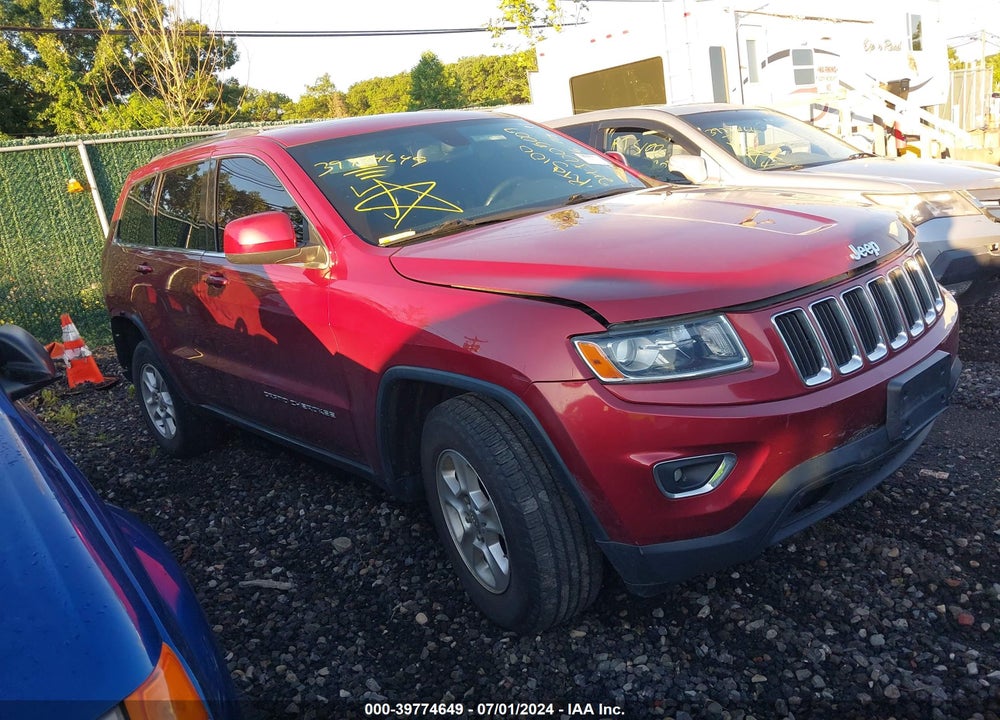 2014 JEEP GRAND CHEROKEE LAREDO VIN: 1C4RJFAG9EC205146