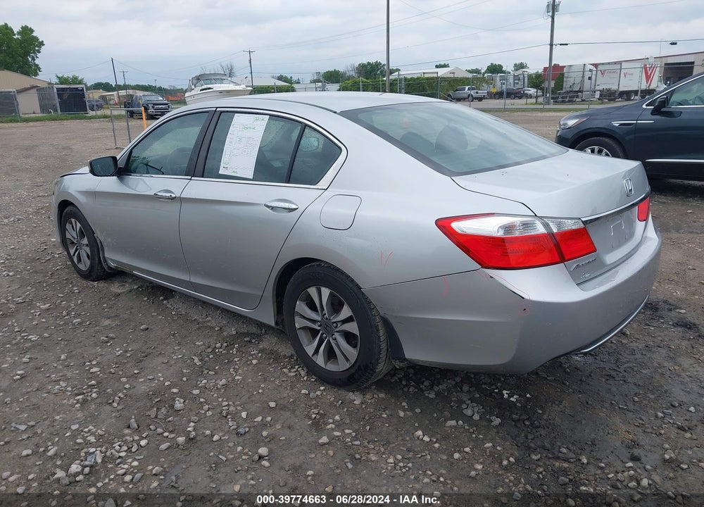 2014 HONDA ACCORD LX VIN: 1HGCR2F35EA262843