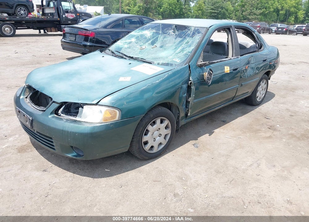 2000 NISSAN SENTRA GXE/XE VIN: 3N1CB51D4YL354272