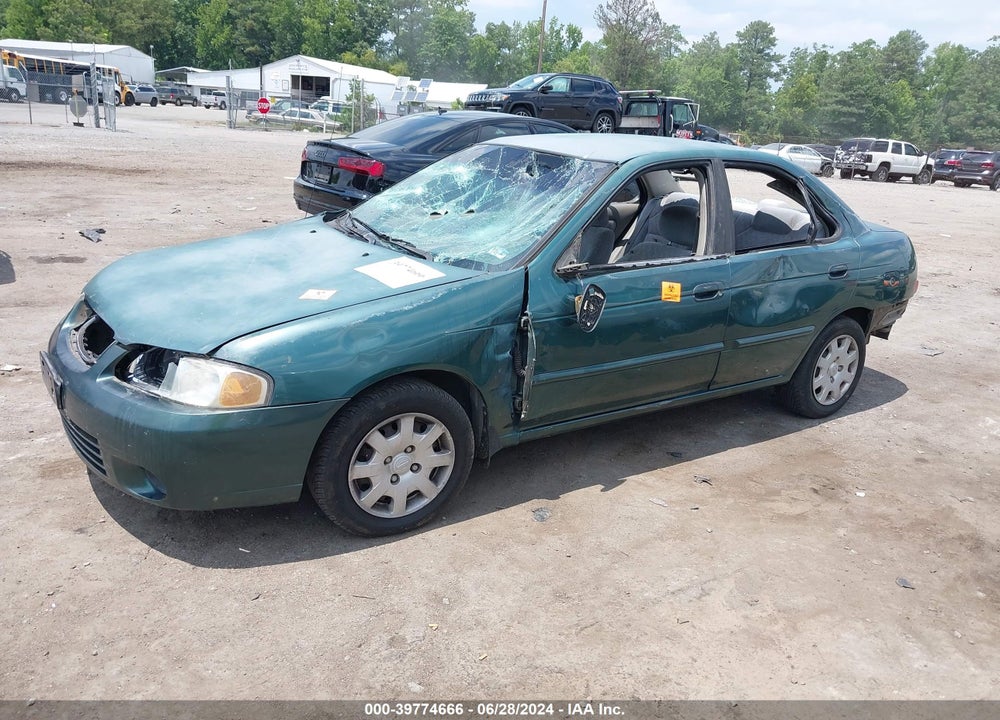 2000 NISSAN SENTRA GXE/XE VIN: 3N1CB51D4YL354272