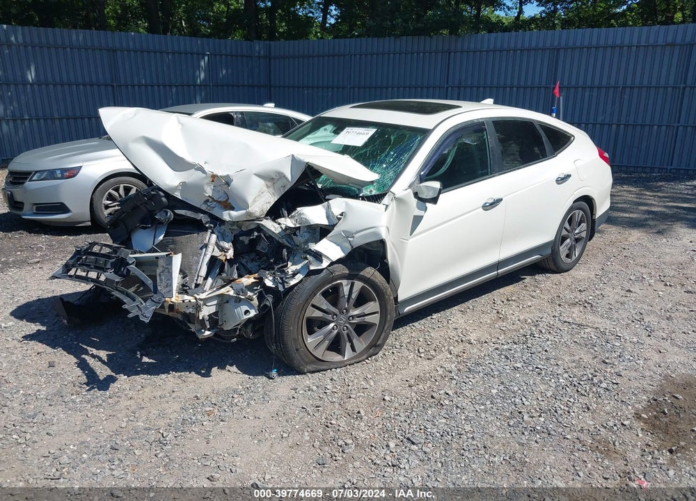 2014 HONDA CROSSTOUR EX-L V6 VIN: 5J6TF2H5XEL002846