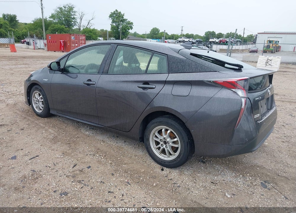 2017 TOYOTA PRIUS THREE VIN: JTDKARFU3H3542904