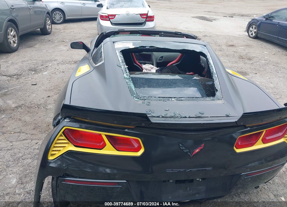 2015 CHEVROLET CORVETTE STINGRAY Z51 VIN: 1G1YK2D79F5123672
