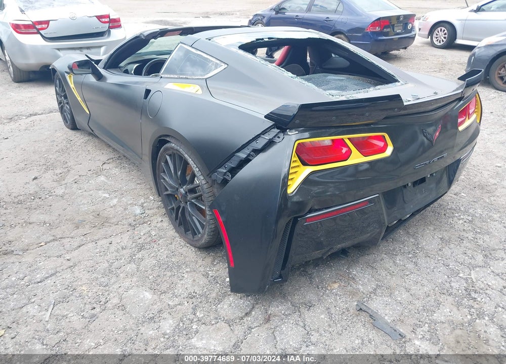 2015 CHEVROLET CORVETTE STINGRAY Z51 VIN: 1G1YK2D79F5123672