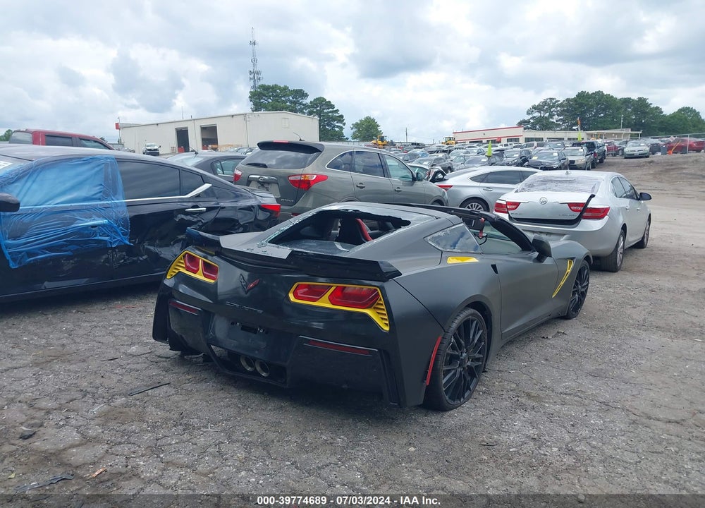 2015 CHEVROLET CORVETTE STINGRAY Z51 VIN: 1G1YK2D79F5123672