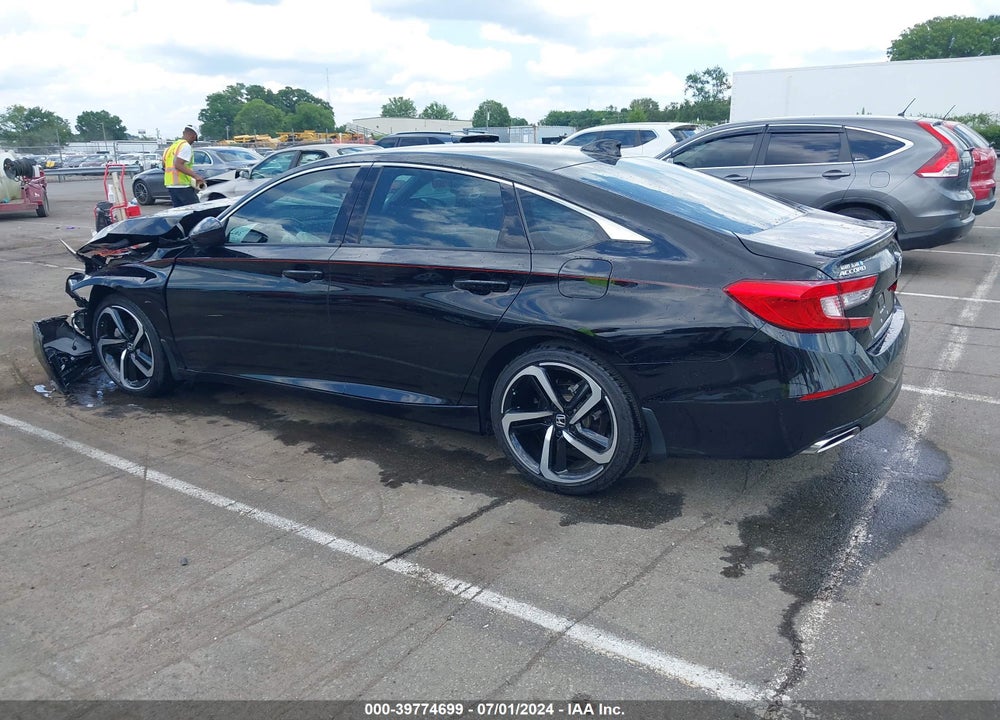 2022 HONDA ACCORD SPORT VIN: 1HGCV1F3XNA111339