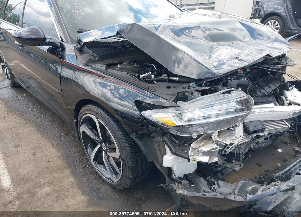 2022 HONDA ACCORD SPORT VIN: 1HGCV1F3XNA111339