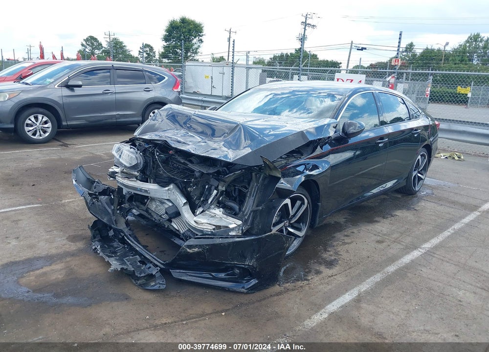 2022 HONDA ACCORD SPORT VIN: 1HGCV1F3XNA111339