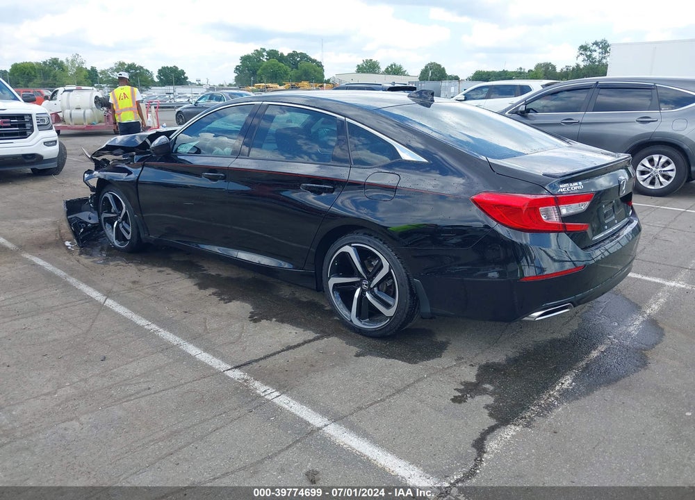 2022 HONDA ACCORD SPORT VIN: 1HGCV1F3XNA111339