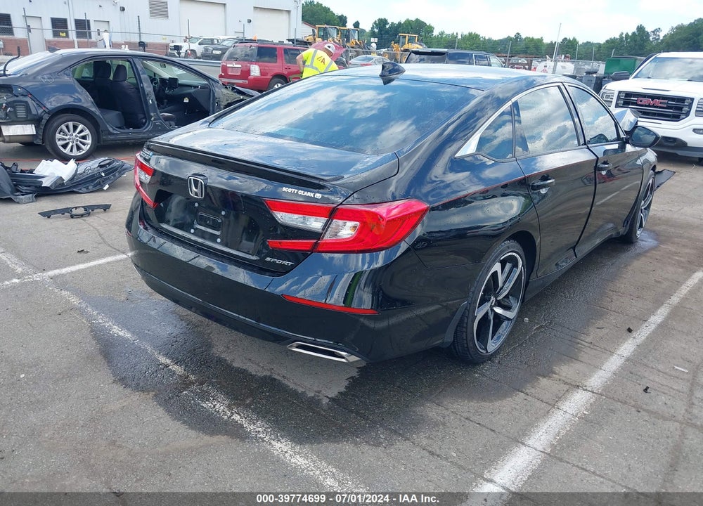 2022 HONDA ACCORD SPORT VIN: 1HGCV1F3XNA111339