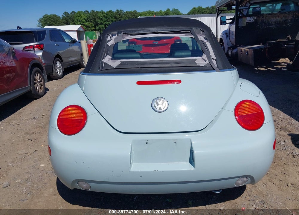 2004 VOLKSWAGEN NEW BEETLE GL VIN: 3VWBM31Y74M350017