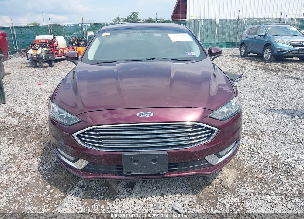 2017 FORD FUSION SE VIN: 3FA6P0T97HR185617