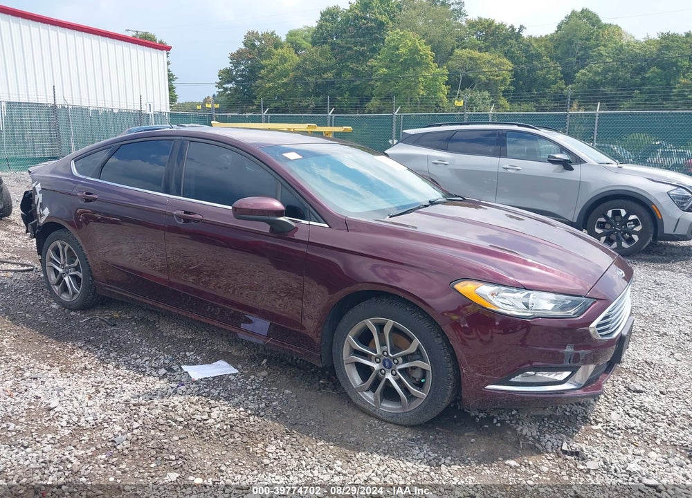 2017 FORD FUSION SE VIN: 3FA6P0T97HR185617