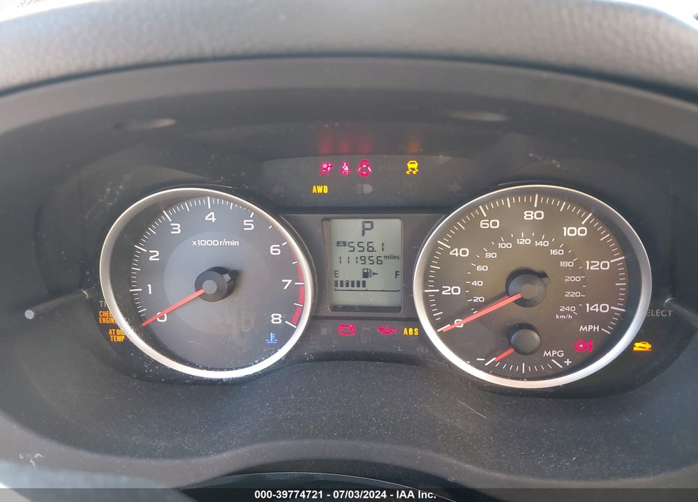 2014 SUBARU FORESTER 2.5I VIN: JF2SJAAC2EH431857