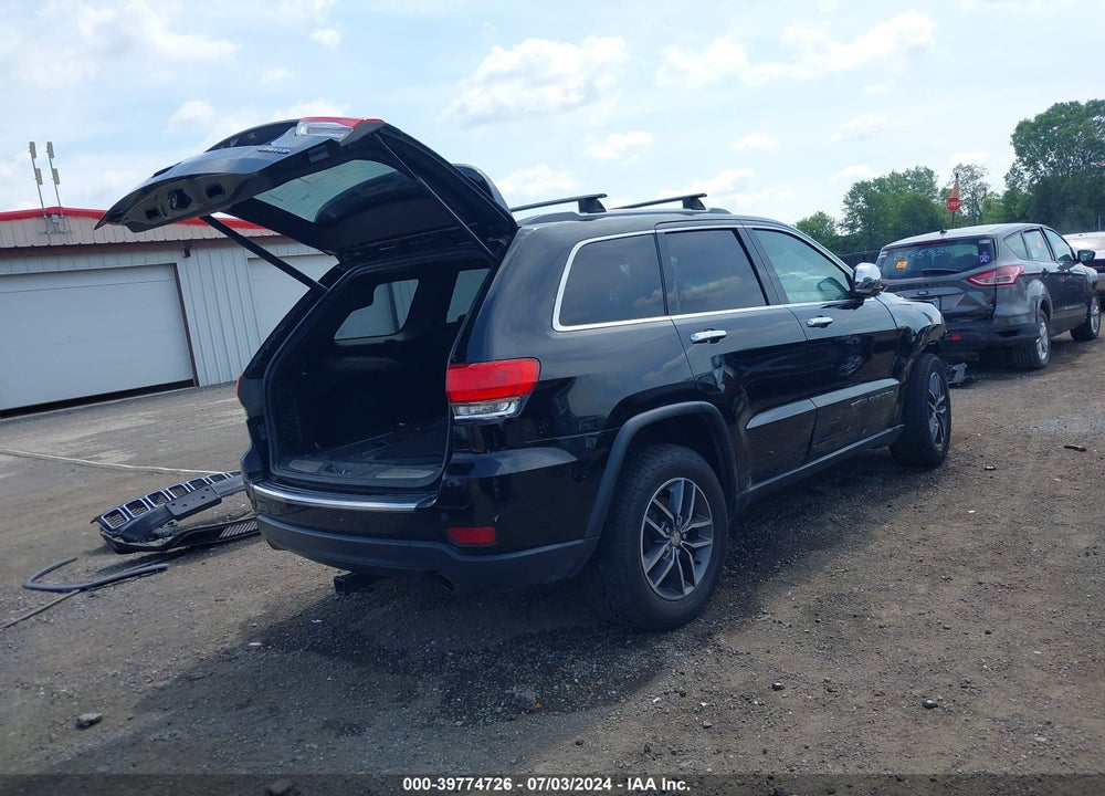 2017 JEEP GRAND CHEROKEE VIN: 1C4RJEBG1HC867722