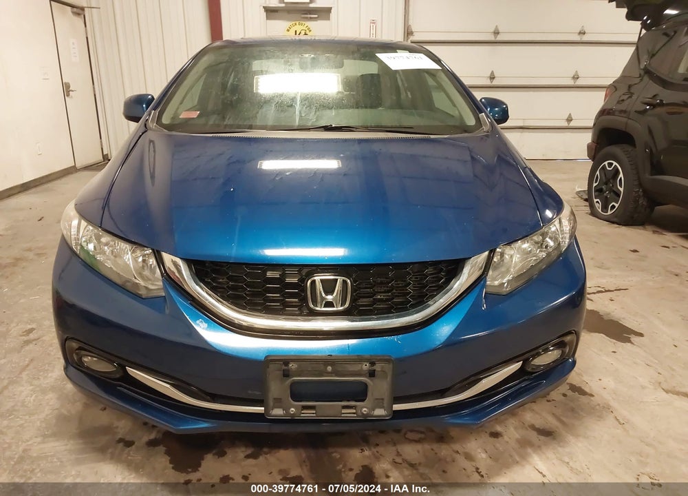 2013 HONDA CIVIC EX-L VIN: 19XFB2F9XDE077347