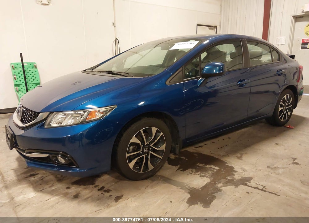 2013 HONDA CIVIC EX-L VIN: 19XFB2F9XDE077347
