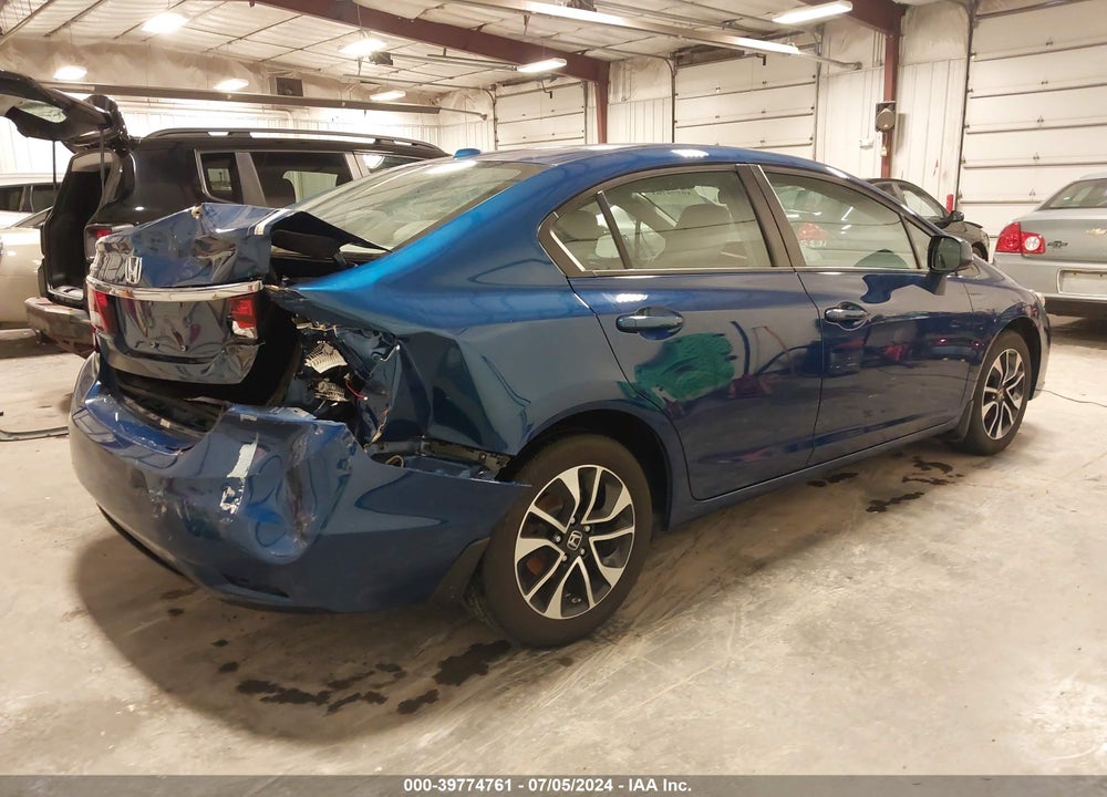 2013 HONDA CIVIC EX-L VIN: 19XFB2F9XDE077347