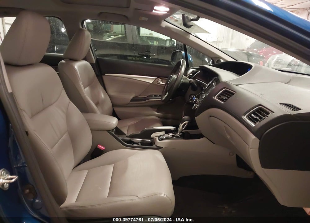 2013 HONDA CIVIC EX-L VIN: 19XFB2F9XDE077347