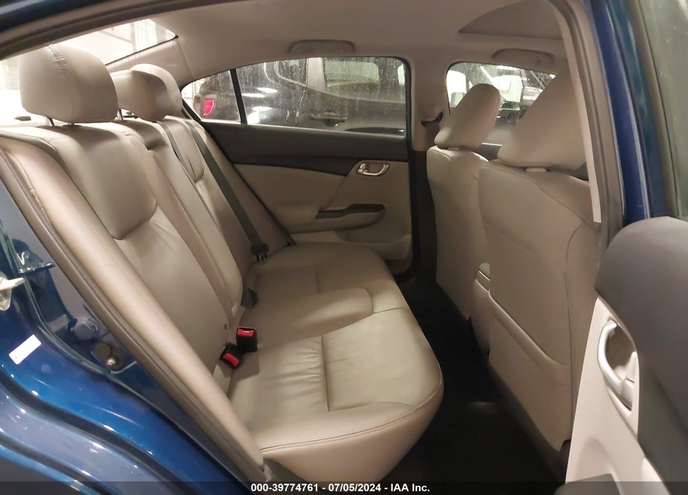 2013 HONDA CIVIC EX-L VIN: 19XFB2F9XDE077347