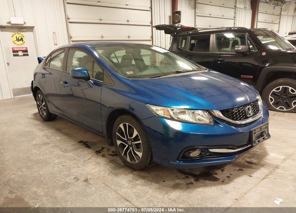 2013 HONDA CIVIC EX-L VIN: 19XFB2F9XDE077347