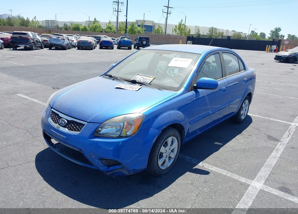 2010 KIA RIO LX VIN: KNADH4A34A6703025