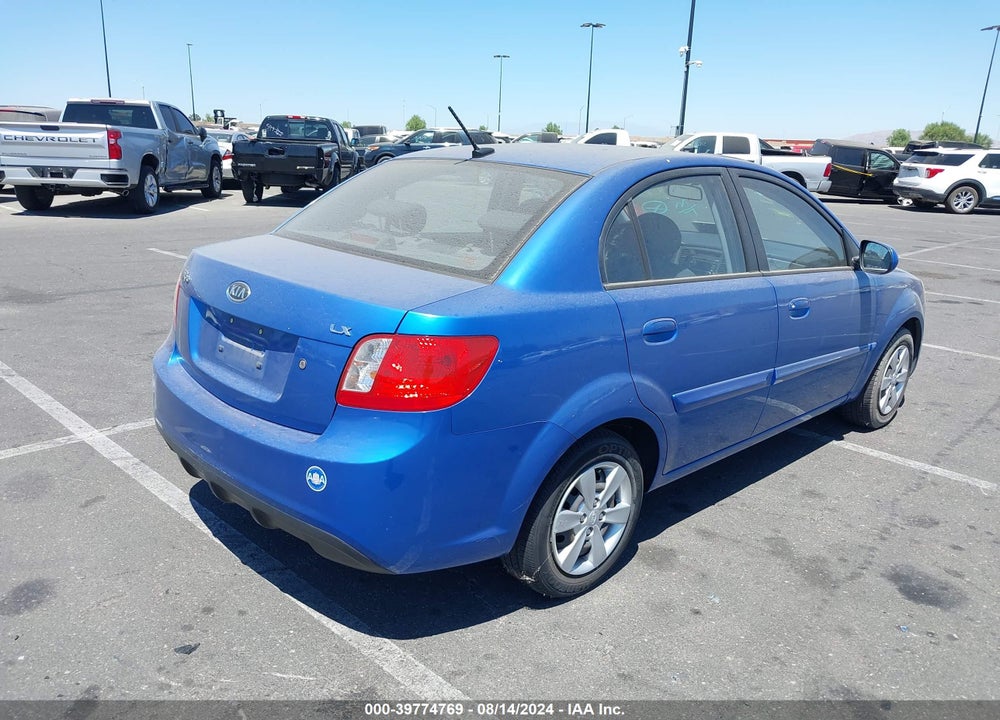 2010 KIA RIO LX VIN: KNADH4A34A6703025