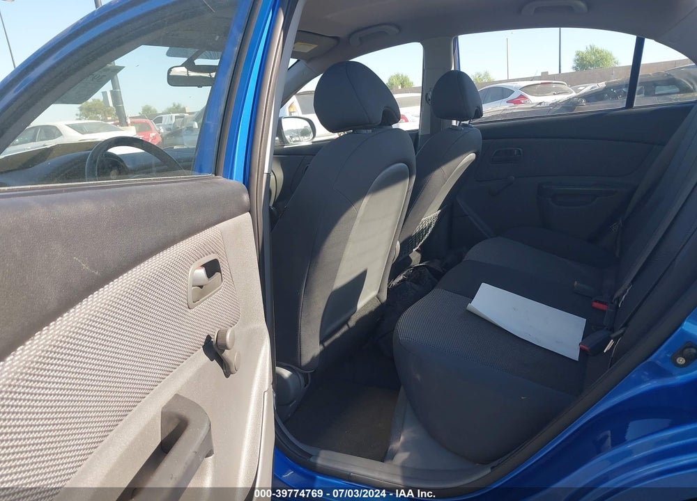 2010 KIA RIO LX VIN: KNADH4A34A6703025