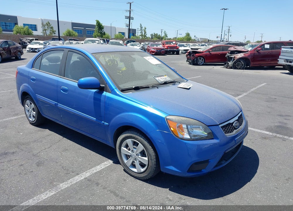 2010 KIA RIO LX VIN: KNADH4A34A6703025