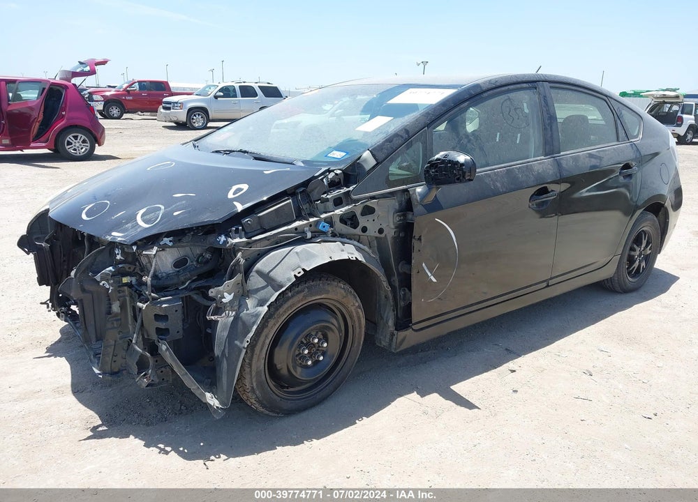 2015 TOYOTA PRIUS TWO VIN: JTDKN3DU9F0416355