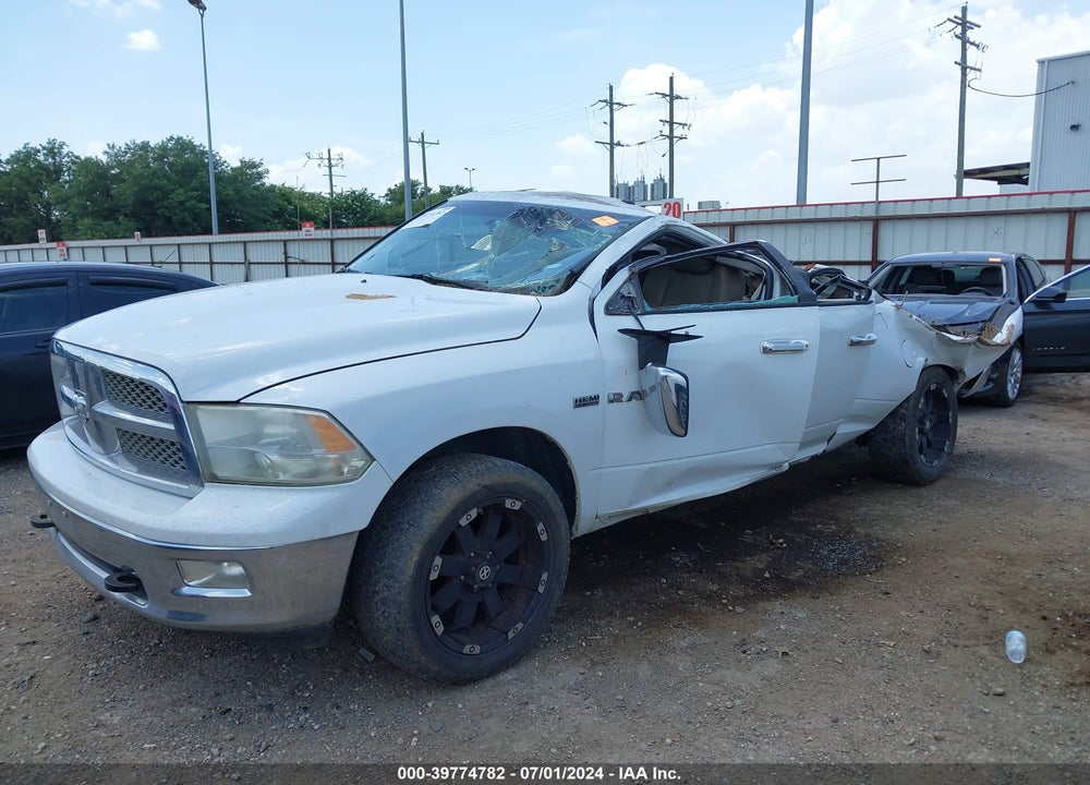2010 DODGE RAM 1500 LARAMIE VIN: 1D7RV1GT4AS212653